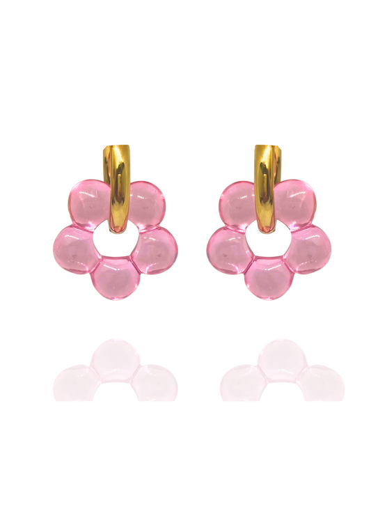 Boucles Flora rose