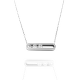 Collier Willow argent