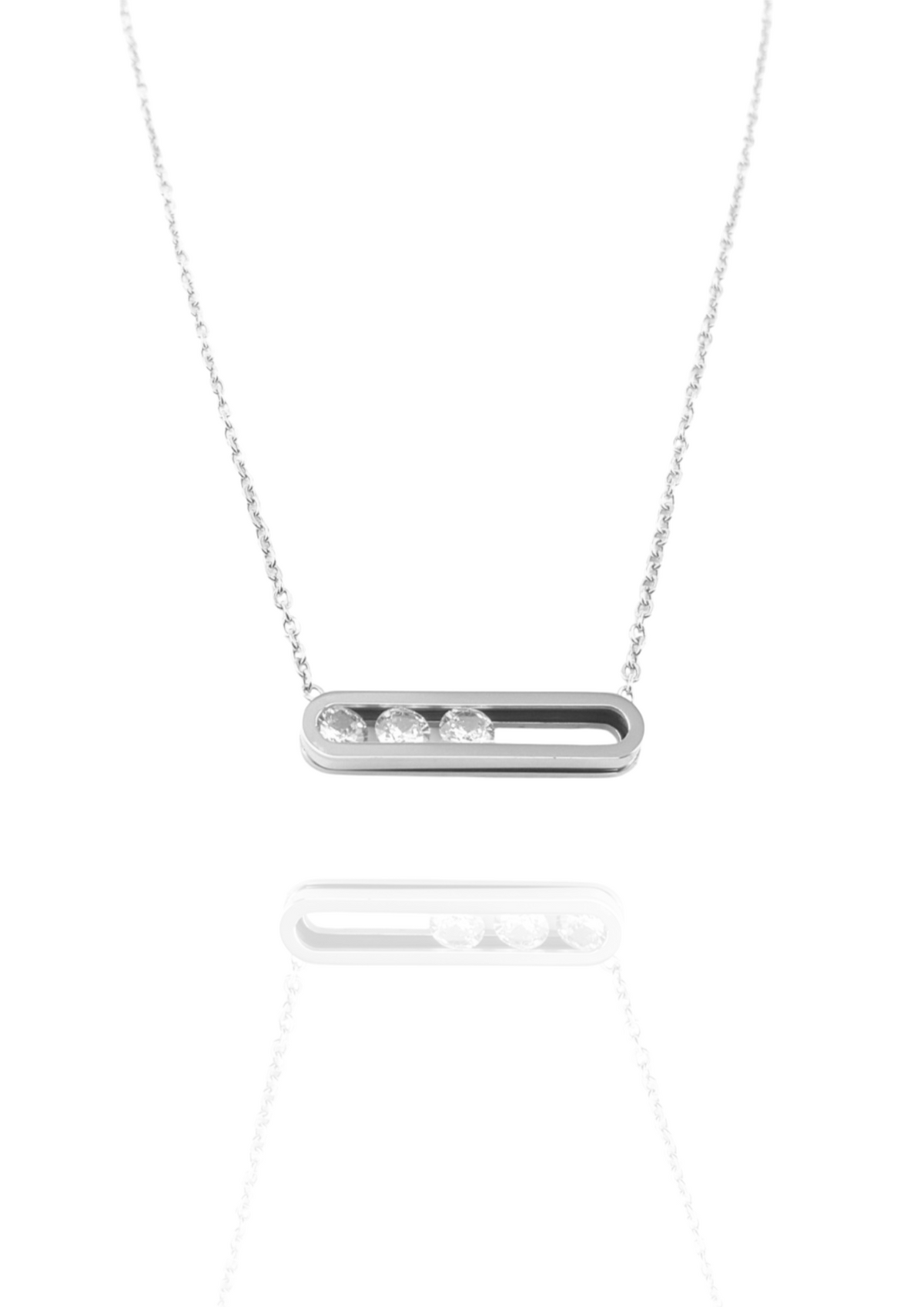 Collier Willow argent