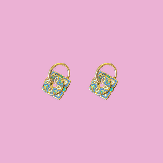 Boucles Tenerife bleues