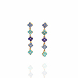 Boucles Ambre bleu