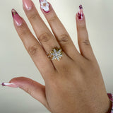 Bague Anti stress Flocon