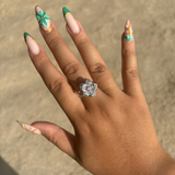 Bague anti stress Salwa argent