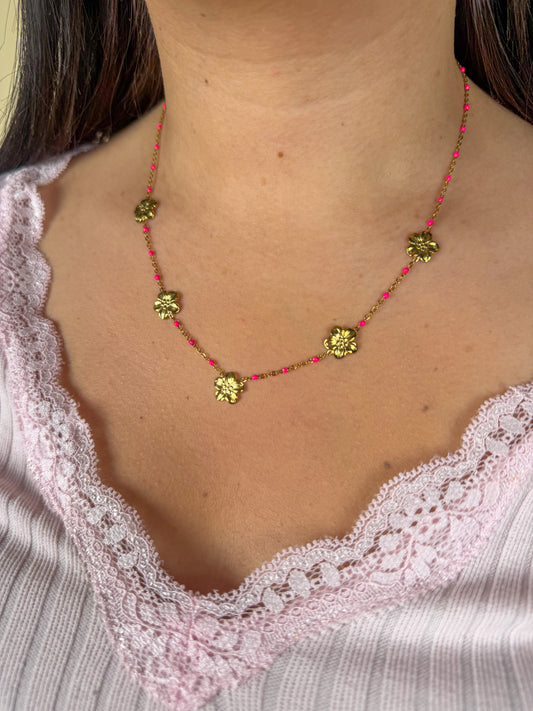 Collier Paulina rose