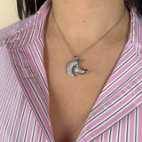 Collier Claire de lune argent