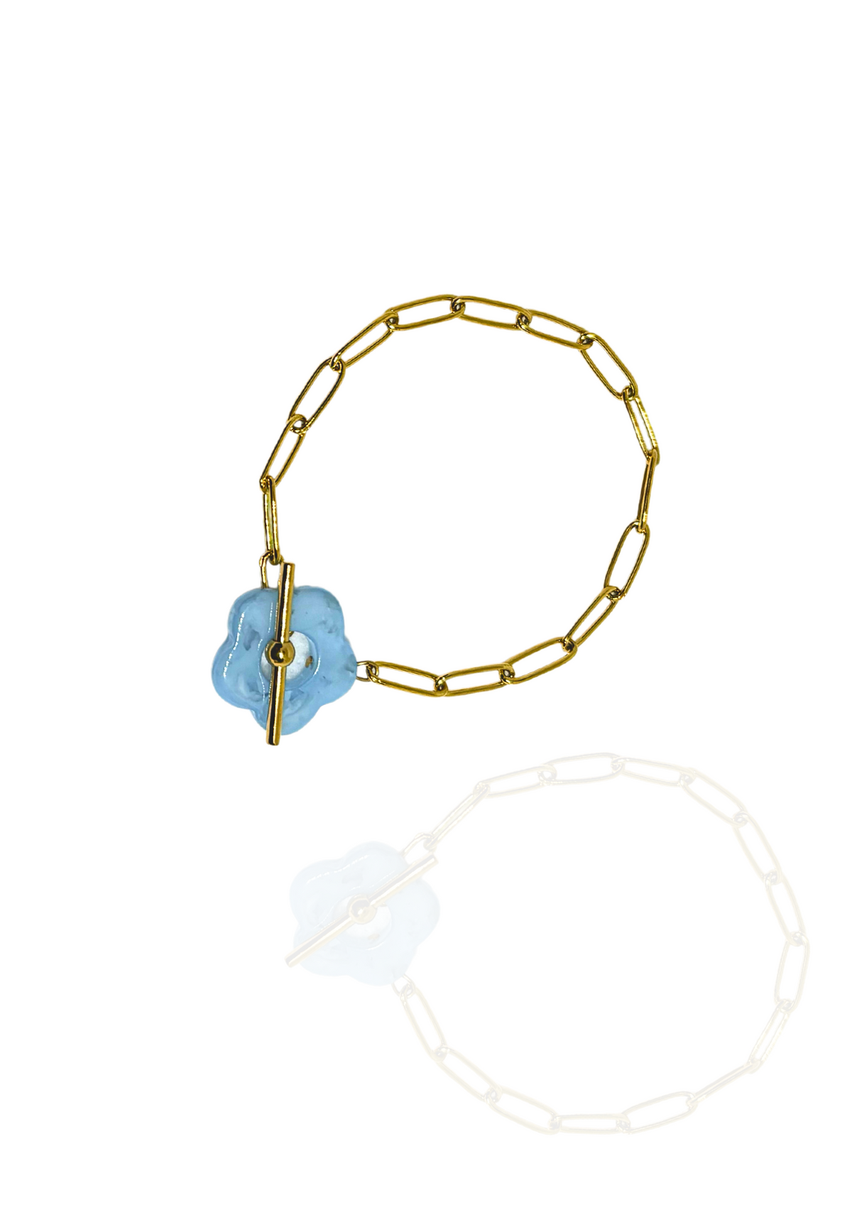 Bracelet Flora bleu