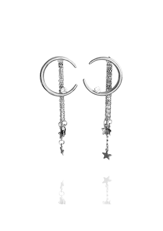 Boucles Estrella argent