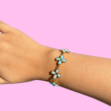 Bracelet Coline bleu