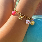 Bracelet Lorys rose