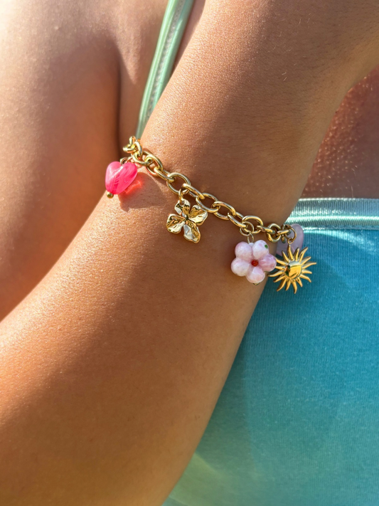 Bracelet Lorys rose
