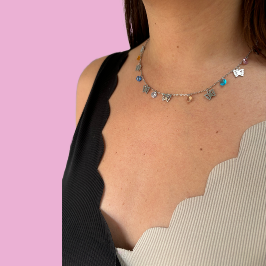 Collier Fairy argent