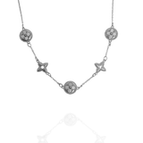 Collier Kataleya argent