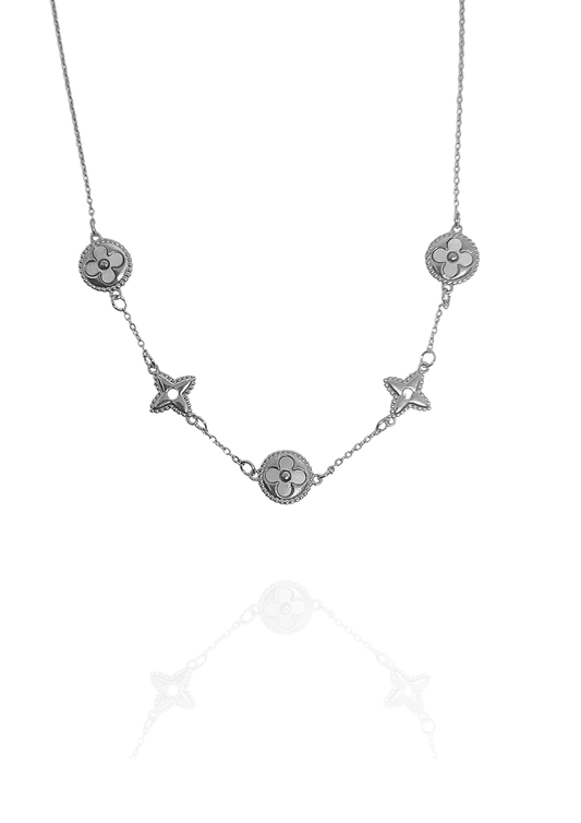 Collier Kataleya argent