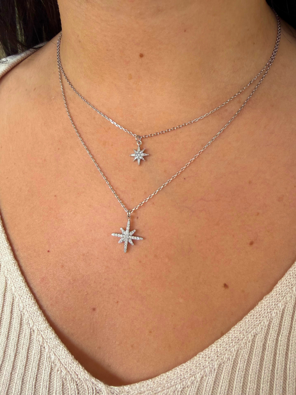 Collier Neora argent