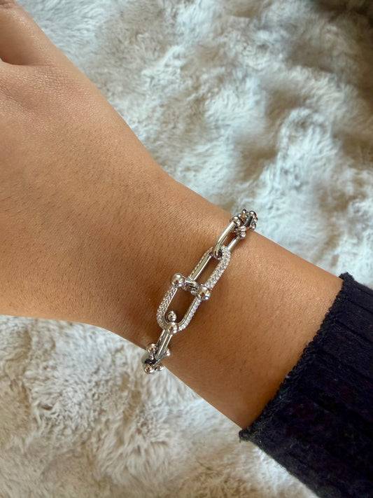 Bracelet Gloria argent