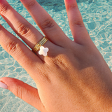 Bague trèfle