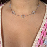 Collier Farah argent