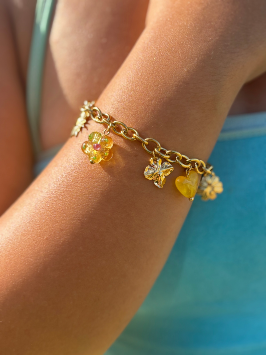 Bracelet Lorys jaune