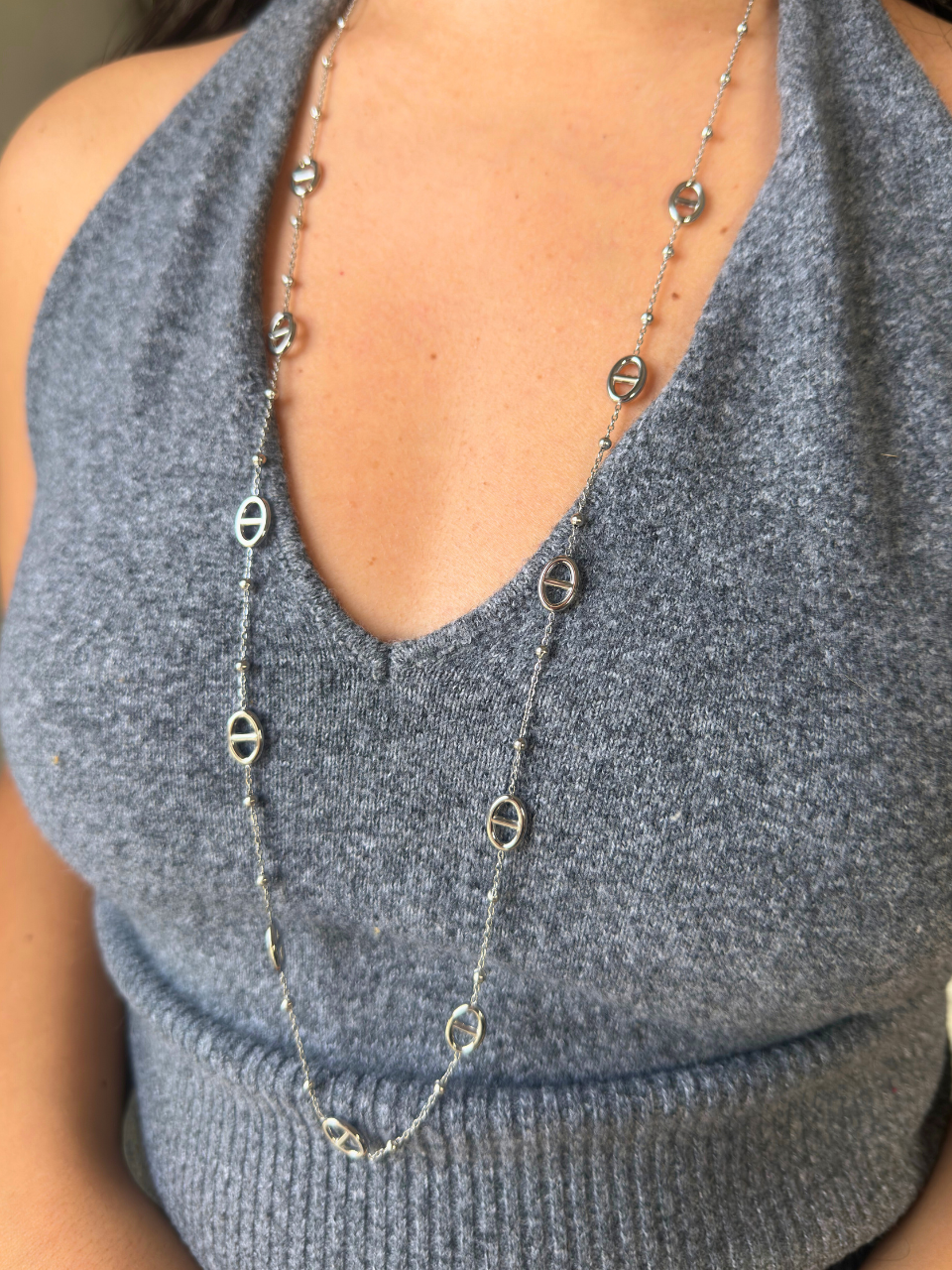 Sautoir Softy argent