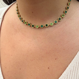 Collier Dilara vert
