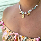 Collier Palma bleu