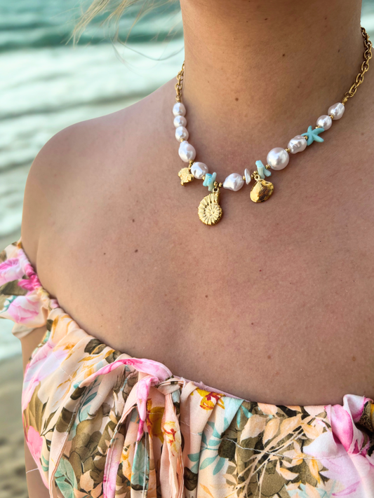 Collier Palma bleu