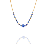 Collier Monelle bleu