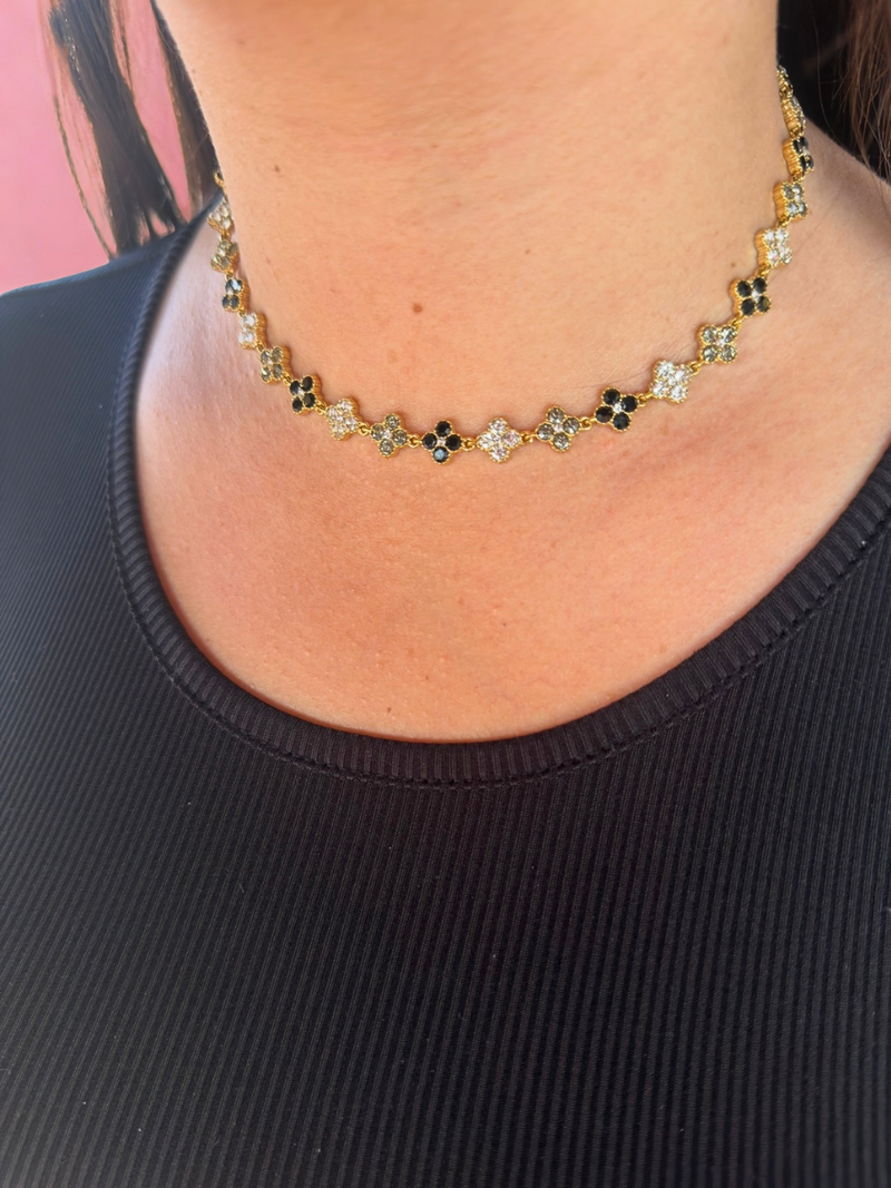 Collier Ambre noir