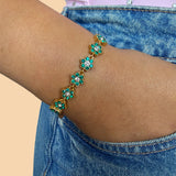 Bracelet Emerald Bloom