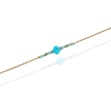 Bracelet Monelle bleu ciel