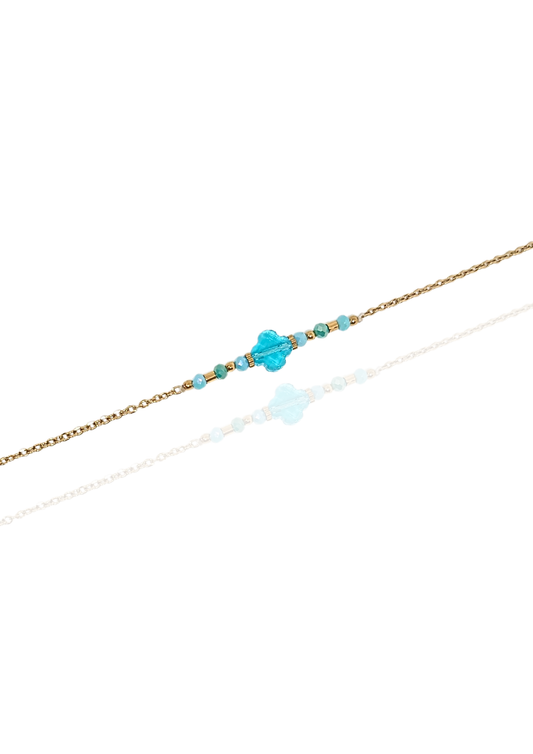 Bracelet Monelle bleu ciel