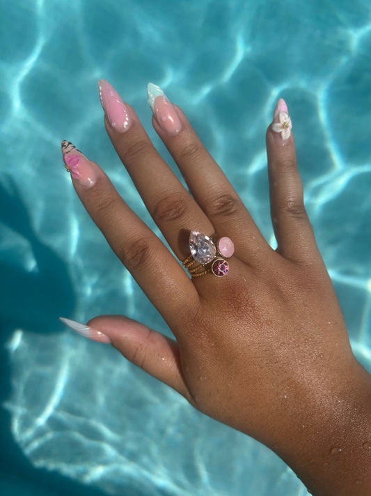 Bague Alva rose