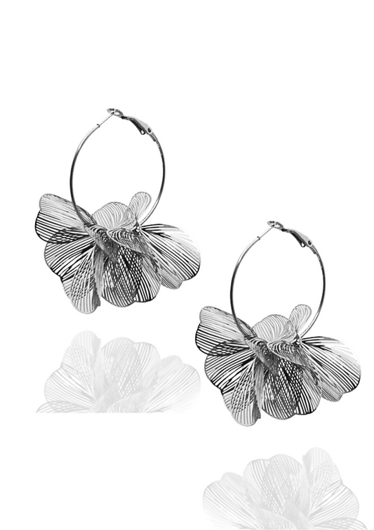 Boucles Aelis argent