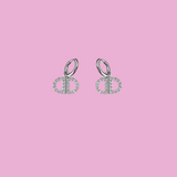 Boucles Sabine argenté