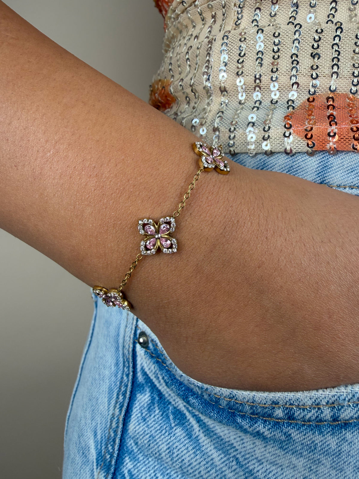 Bracelet Prestige rose