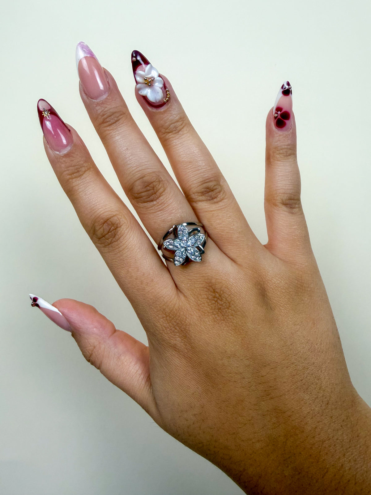 Bague Anti stress Stelys argent