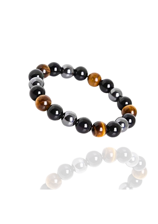 Bracelet trio de pierres