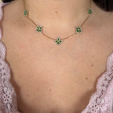 Collier Prestige vert