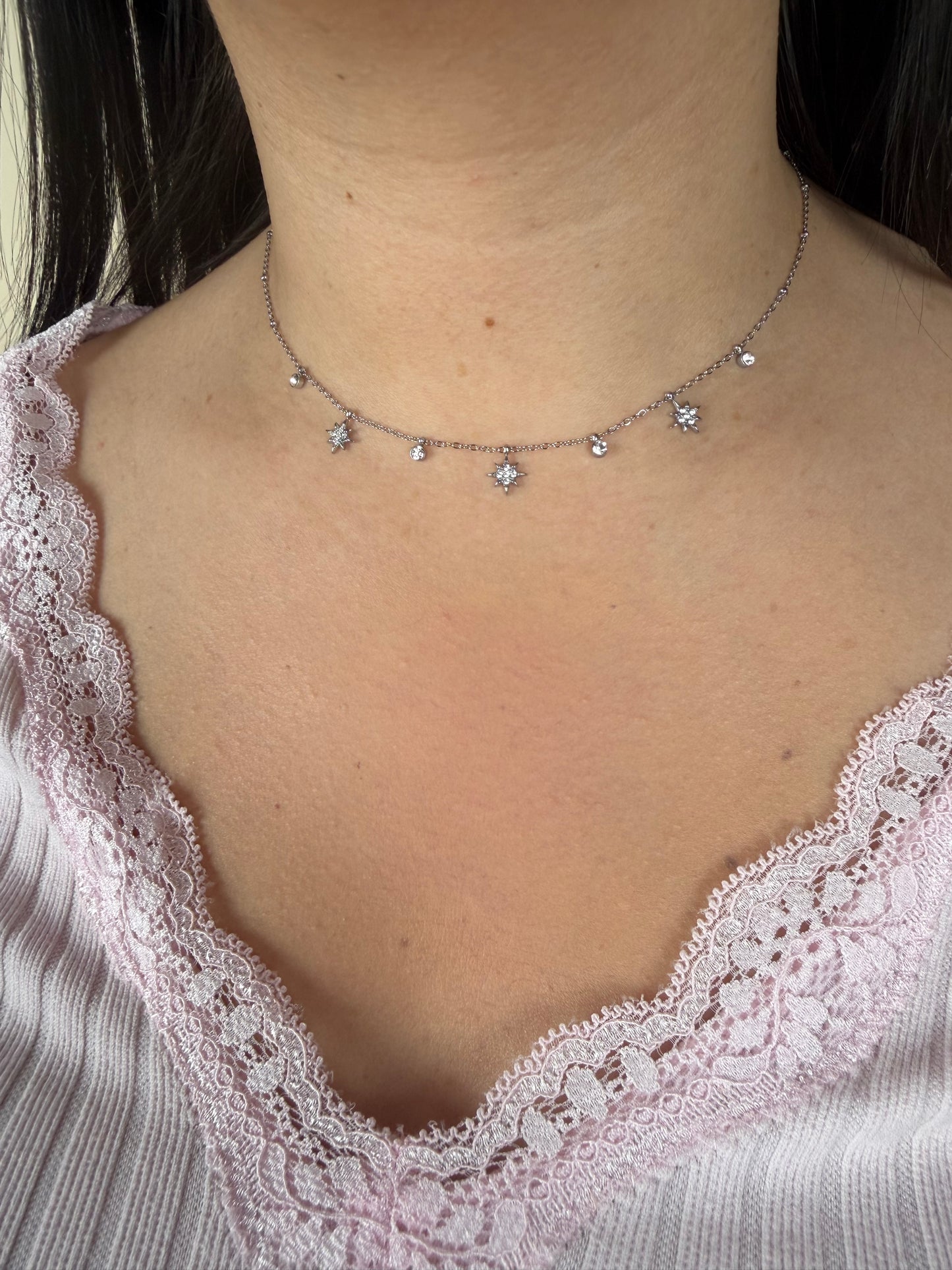 Collier Betina argent