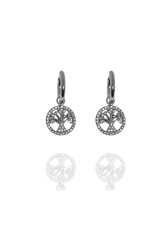 Boucles Lyna argent