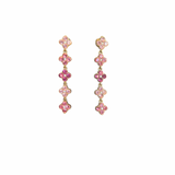 Boucles Ambre roses