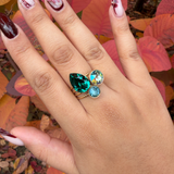 Bague Iris émeraude