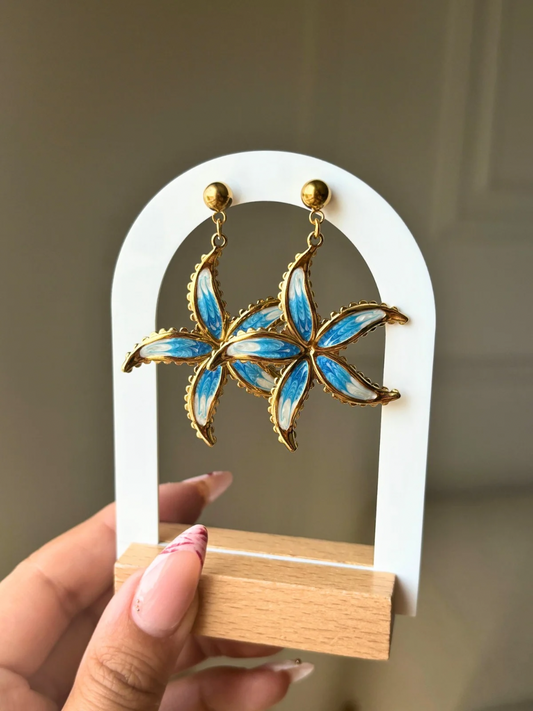 Boucles Ibiza bleues
