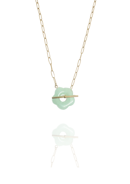 Collier Flora vert