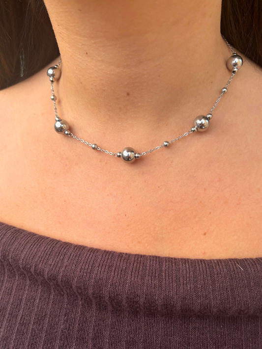 Collier Perla argent