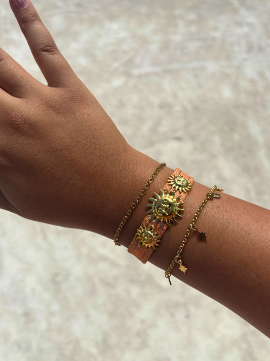 Bracelets Solena orange