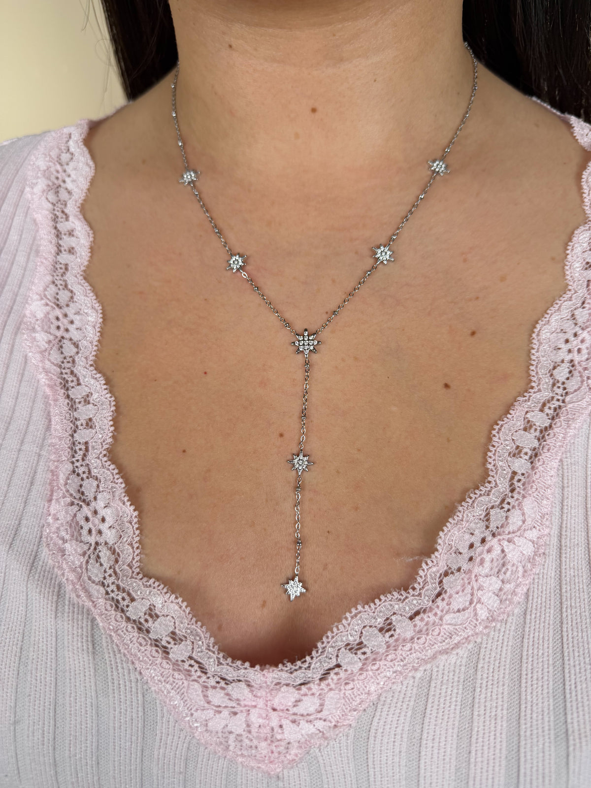 Collier Neptune argent