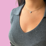 Collier Candice argent
