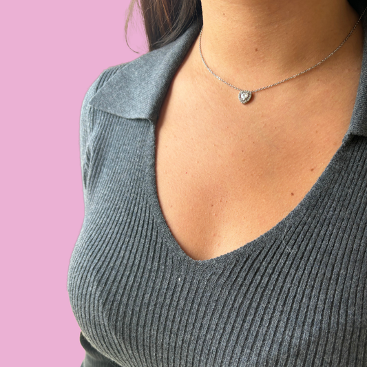 Collier Candice argent