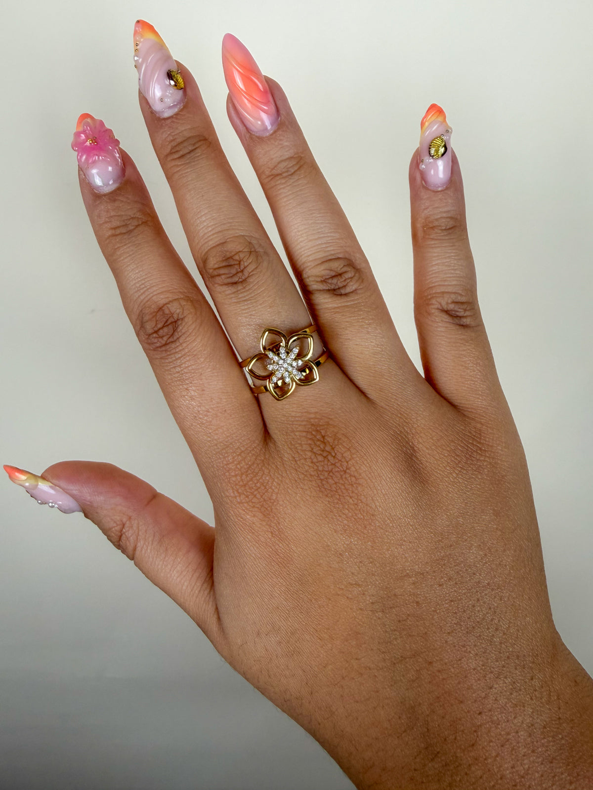 Bague Anti stress Lucie or